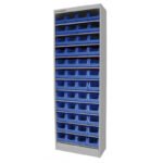 ARMOIRE OUVERTE AVEC 48 BACS