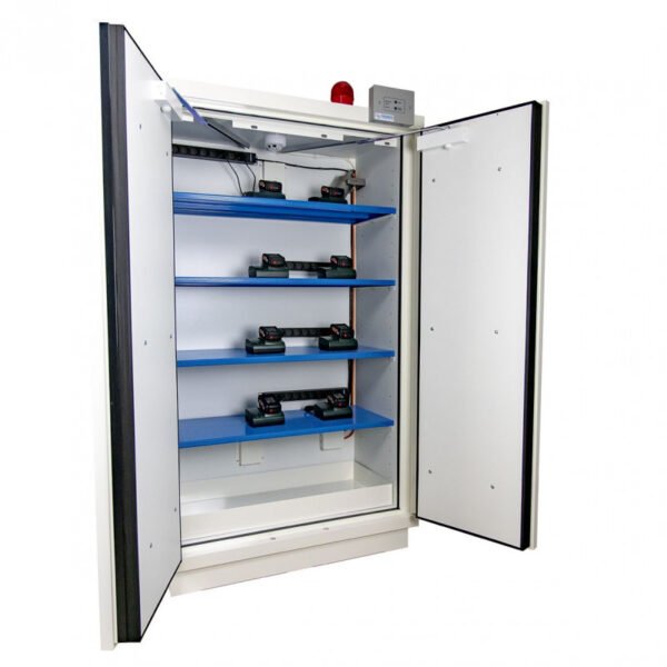 ARMOIRE POUR BATTERIES AU LITHIUM-ION ALARME EXTERNE – Image 3