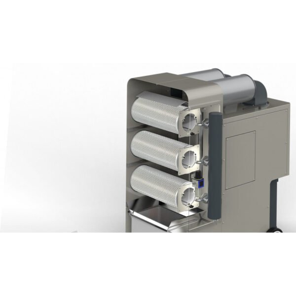 GYRO AIR ASPIRATEUR CYCLONIQUE HEPA 3 KW 380V CONNEXION 4 MACHINES – Image 2