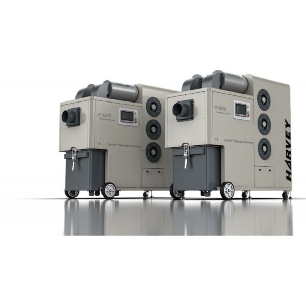 GYRO AIR ASPIRATEUR CYCLONIQUE HEPA 3 KW 380V CONNEXION 4 MACHINES – Image 3
