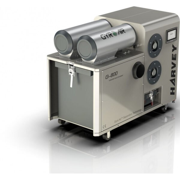 GYRO AIR ASPIRATEUR CYCLONIQUE HEPA 2,2KW 230V CONNEXION 4 MACHINES – Image 3