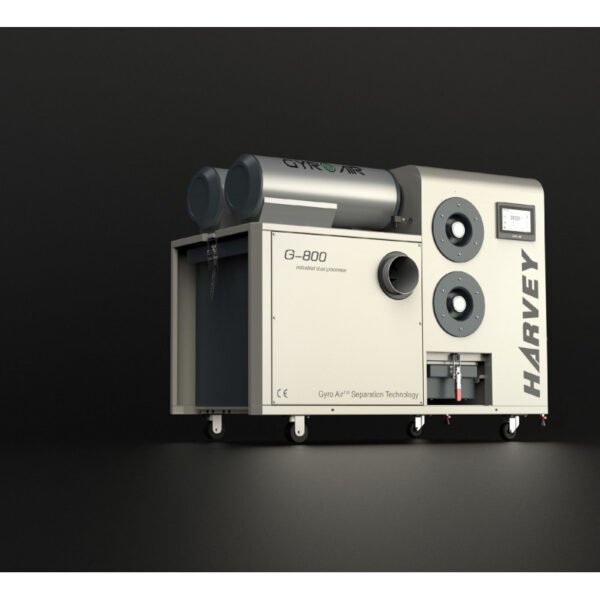GYRO AIR ASPIRATEUR CYCLONIQUE HEPA 2,2KW 230V CONNEXION 4 MACHINES – Image 6