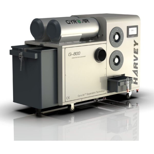 GYRO AIR ASPIRATEUR CYCLONIQUE HEPA 2,2KW 230V CONNEXION 4 MACHINES