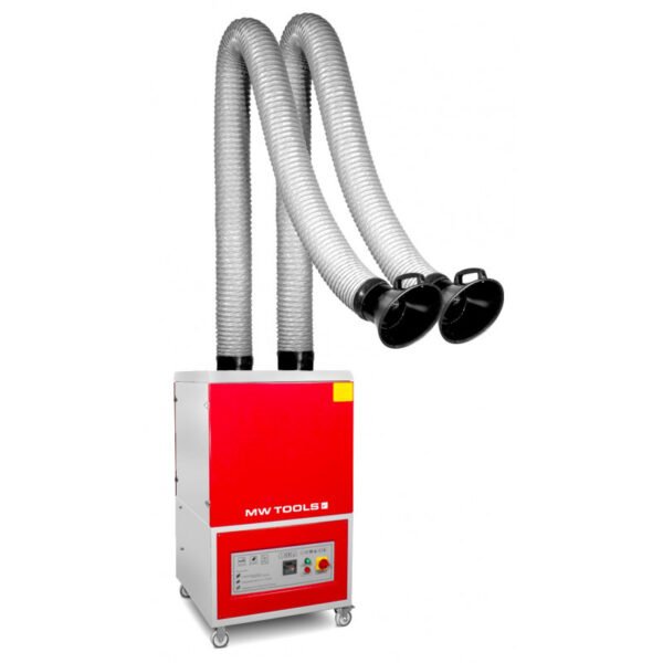 ASPIRATEUR DE FUMÉE DE SOUDAGE MOBILE AVEC 2 BRAS 380V 2800 M³/H – Image 2