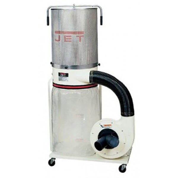 ASPIRATEUR À COPEAUX DE BOIS VORTEX 1620M³/H 1,1 KW 400V CARTOUCHE FILTRANTE 2 ΜM – Image 2