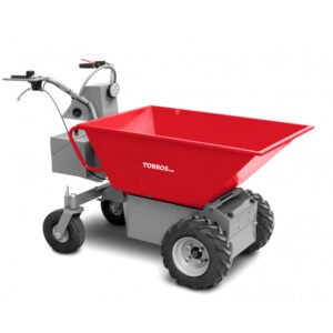 MINI DUMPER ÉLECTRIQUE 500KG AVEC BENNE BASCULEMENT PAR VÉRIN