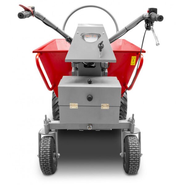 MINI DUMPER ÉLECTRIQUE 500KG AVEC BENNE BASCULEMENT PAR VÉRIN – Image 5