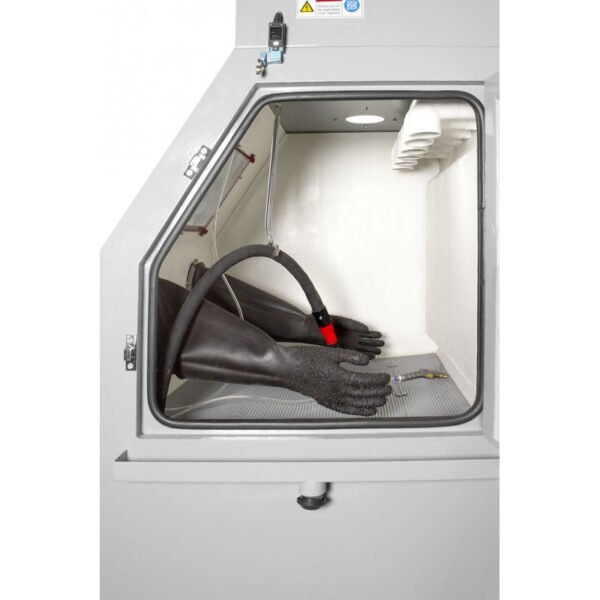 CABINE DE SABLAGE À HAUTE PRESSION + ASPIRATION 540 L – Image 4