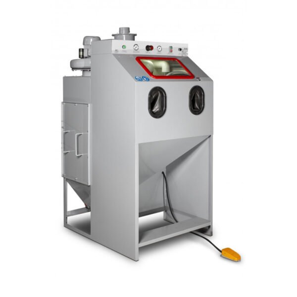 CABINE DE SABLAGE À INJECTEUR 370L+CYCLONE+ASPIRATION – Image 2