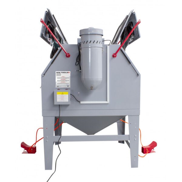 CABINE DE SABLAGE PROFESSIONNELLE 1200 L DOUBLE AVEC ASPIRATION – Image 2