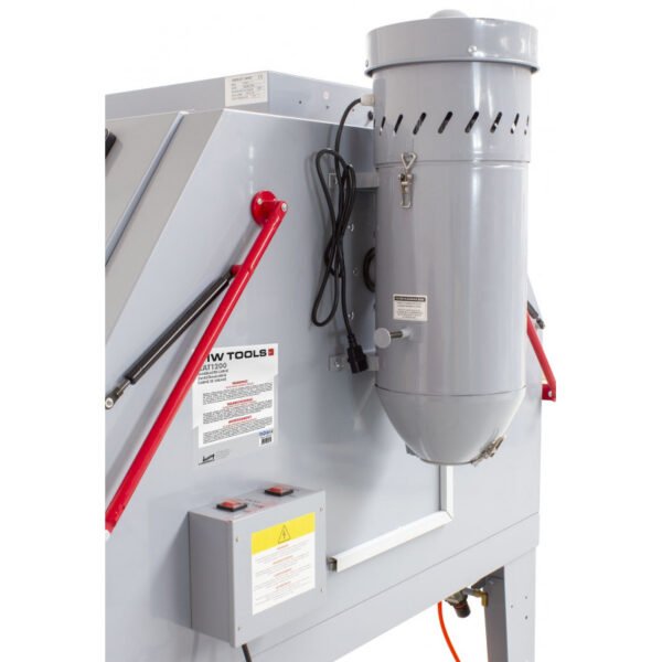CABINE DE SABLAGE PROFESSIONNELLE 1200 L DOUBLE AVEC ASPIRATION – Image 3