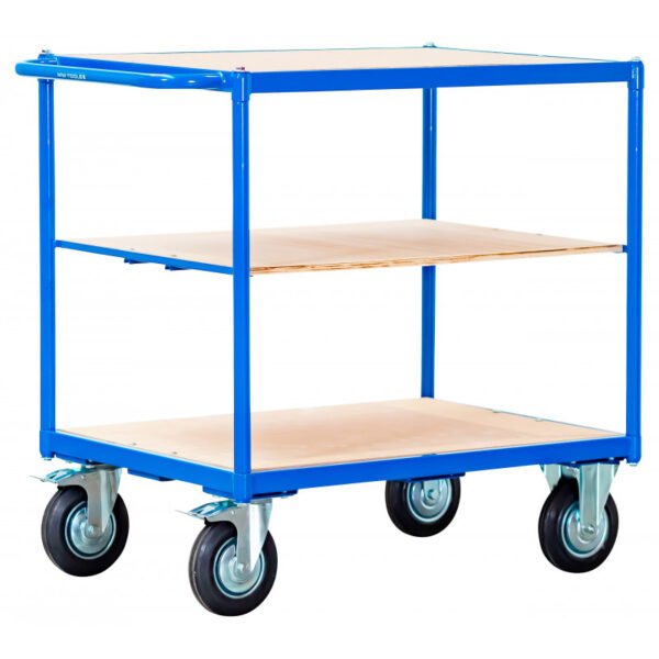 CHARIOT DE TRANSPORT À 3 PLATEAUX – Image 2