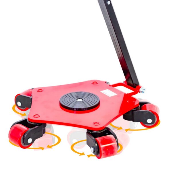 ROULEUR PIVOTANT ET ORIENTABLE À 360° CAPACITÉ 4T À 5 ROUES – Image 5