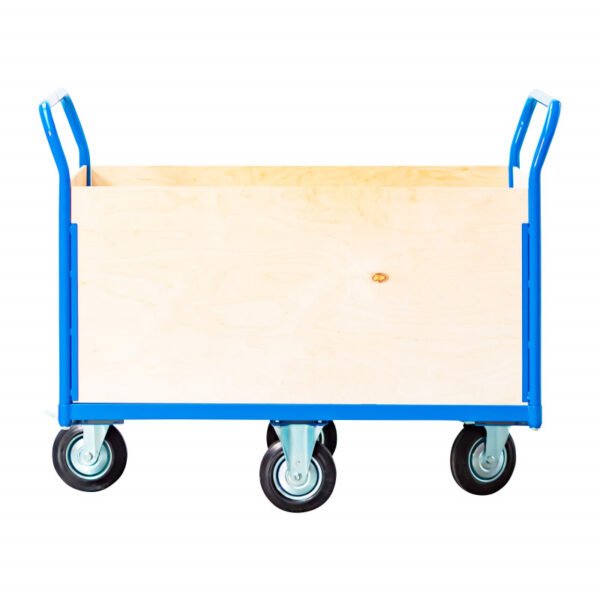 CHARIOT DE TRANSPORT 360° AVEC 1 PLATEAU ET 4 PAROIS – Image 4