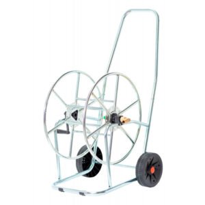 CHARIOT PORTE-TUYAU GALVANISÉ 80 M 3/4''
