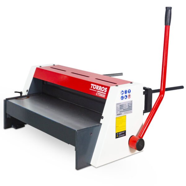 CISAILLE GUILLOTINE MANUELLE D'ÉTABLI 650 MM ÉPAISS. 1,25 MM – Image 11