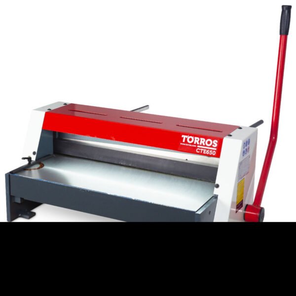 CISAILLE GUILLOTINE MANUELLE D'ÉTABLI 650 MM ÉPAISS. 1,25 MM – Image 3