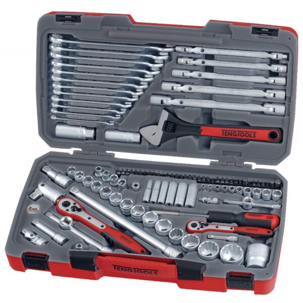 COMBISET 1/4"-3/8"-1/2" 106 PCS