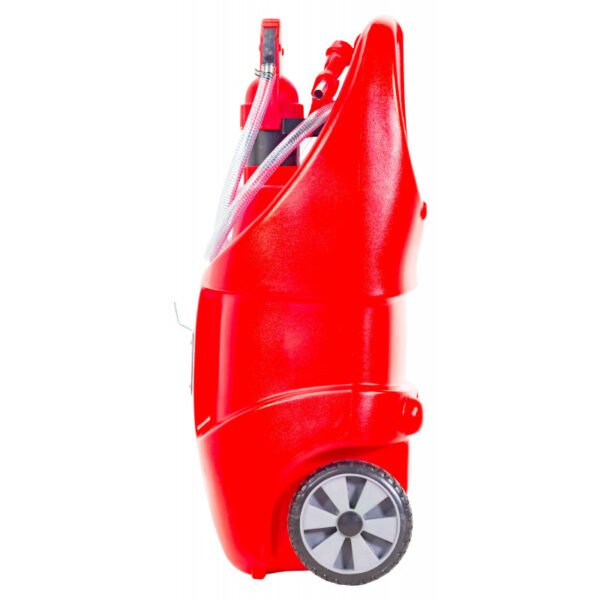 CUVE CADDY RAVITAILLEUR PE MOBILE DE 75L ESSENCE ET HUILE AVEC POMPE ET PISTOLET MANUEL – Image 2