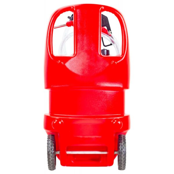 CUVE CADDY RAVITAILLEUR PE MOBILE DE 75L ESSENCE ET HUILE AVEC POMPE ET PISTOLET MANUEL – Image 3