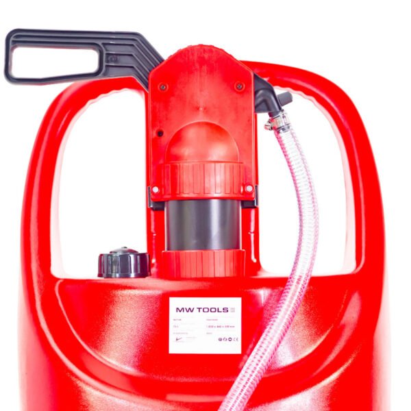 CUVE CADDY RAVITAILLEUR PE MOBILE DE 75L ESSENCE ET HUILE AVEC POMPE ET PISTOLET MANUEL – Image 7