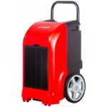 DÉSHUMIDIFICATEUR PRO MOBILE INDUSTRIEL 70 L/JOUR EN POLYÉTHYLÈNE (PE)