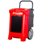 Déshumidificateur pro mobile industriel 90 L/jour en polyéthylène (PE) MW-Tools BDP90