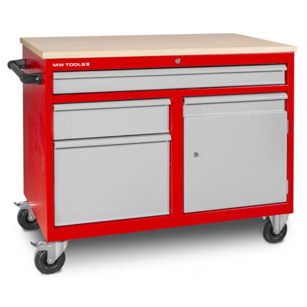 ÉTABLI MOBILE 3 TIROIRS + 1 ARMOIRE – Image 2