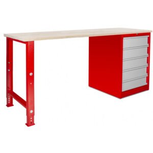 ÉTABLI MODULAIRE AVEC ARMOIRE À TIROIRS 200