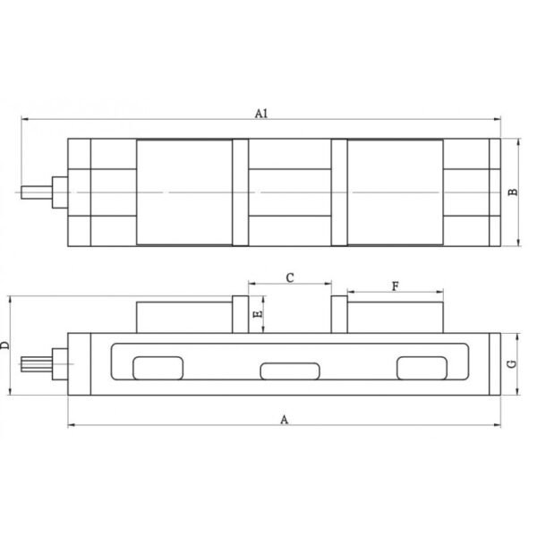 ÉTAU DE MACHINE AUTO-CENTREUR – Image 2