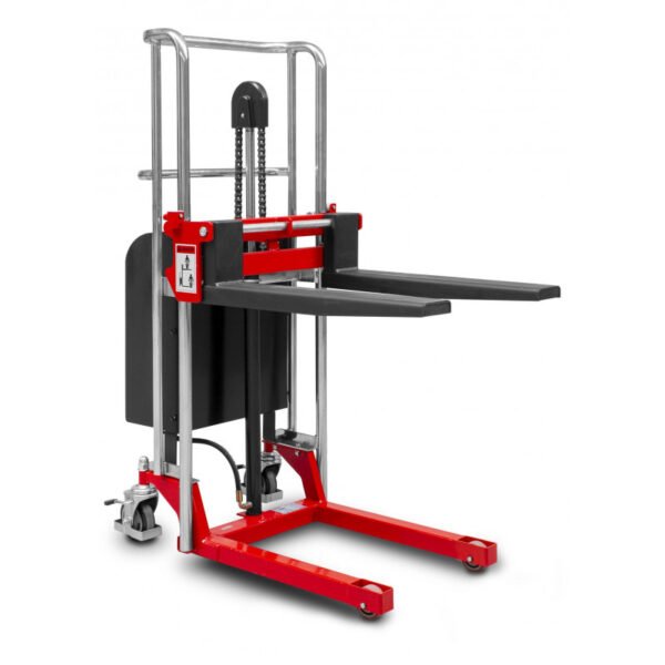 MINI GERBEUR TABLE SEMI-ÉLECTRIQUE LEVÉE RAPIDE 400 KG 1200 MM – Image 2