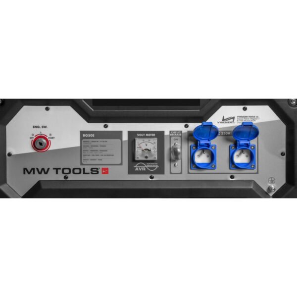 GROUPE ÉLECTROGÈNE ESSENCE 5,0KW 230V - DÉMARRAGE ÉLECTRIQUE – Image 4