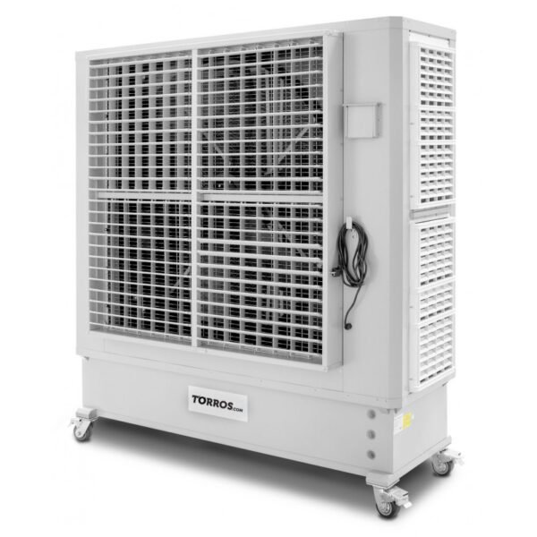 RAFRAÎCHISSEUR D'AIR ÉVAPORATIF INDUSTRIEL MOBILE LARGE 40000 M³/H – Image 2