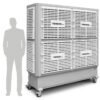 RAFRAÎCHISSEUR D'AIR ÉVAPORATIF INDUSTRIEL MOBILE LARGE 40000 M³/H – Image 3