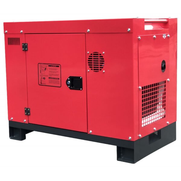 GROUPE ÉLECTROGÈNE INSONORISÉ DIESEL 8 KW 230V + 10KW 400V – Image 3