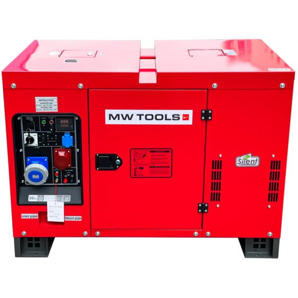 GROUPE ÉLECTROGÈNE INSONORISÉ DIESEL 12 KW 230V + 15KW 400 V – Image 4