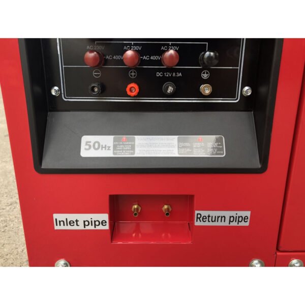 GROUPE ÉLECTROGÈNE INSONORISÉ DIESEL 12 KW 230V + 15KW 400 V – Image 7