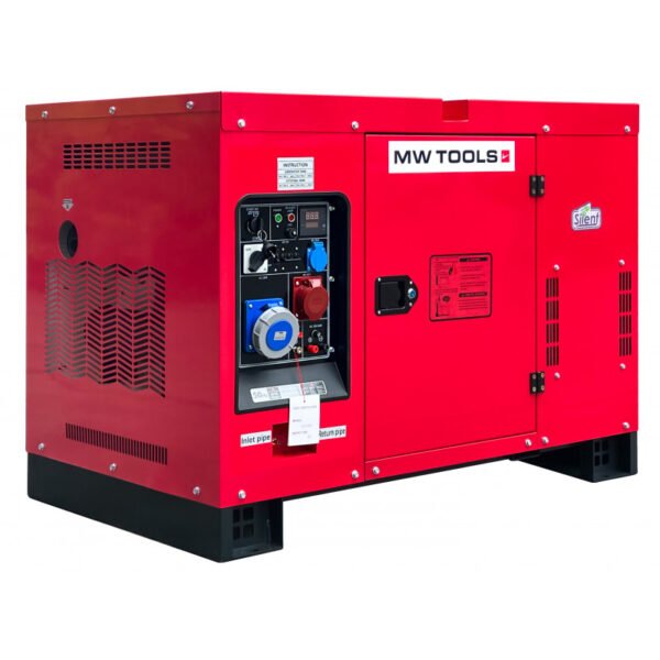 GROUPE ÉLECTROGÈNE INSONORISÉ DIESEL 12 KW 230V + 15KW 400 V – Image 10