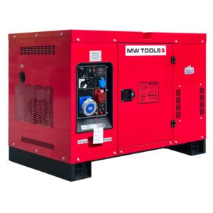 GROUPE ÉLECTROGÈNE INSONORISÉ DIESEL 12 KW 230V + 15KW 400 V