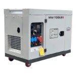 GROUPE ÉLECTROGÈNE INSONORISÉ DIESEL 6 KW 230V + 7,5KW 400V