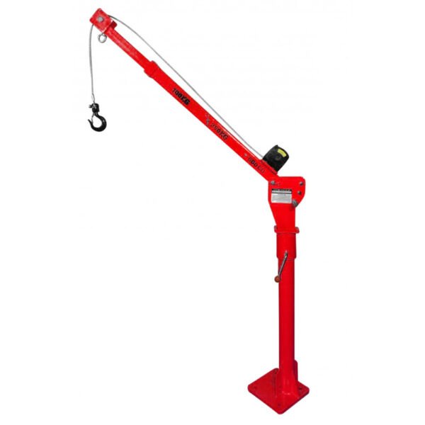 GRUE MOBILE 300/500 KG AVEC TREUIL ÉLECTRIQUE – Image 4
