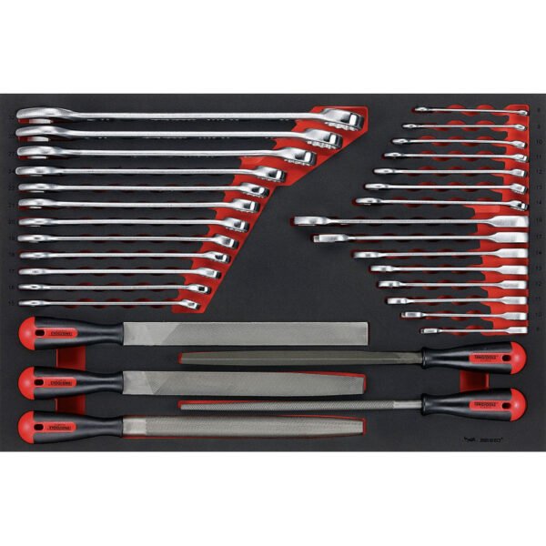 JEU DE CLÉ & LIMES 32PCS EVA-TRAY