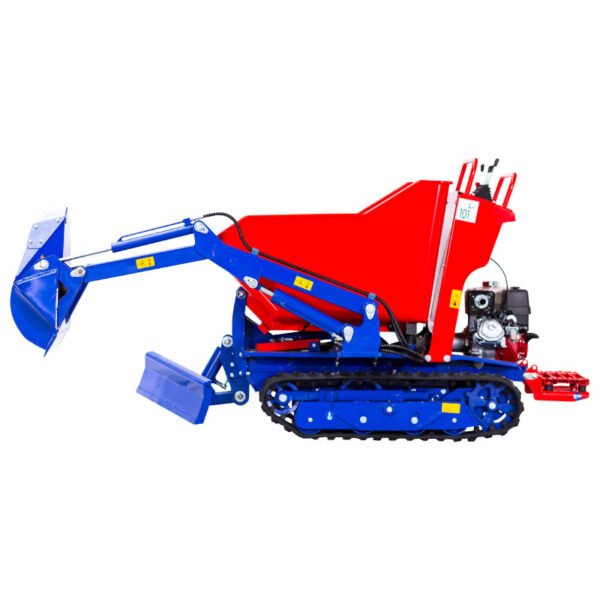 BROUETTE À CHENILLES ÉCARTABLES ET LAME DOZER HONDA 800 KG PELLE INCLINABLE – Image 13