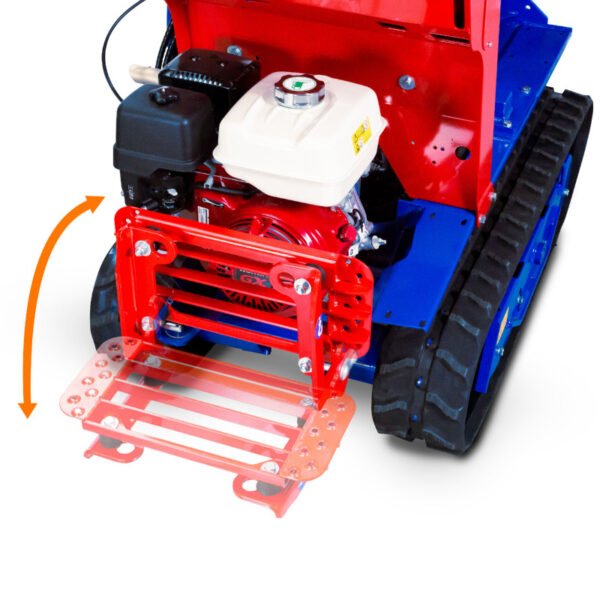 BROUETTE À CHENILLES ÉCARTABLES ET LAME DOZER HONDA 800 KG PELLE INCLINABLE – Image 17