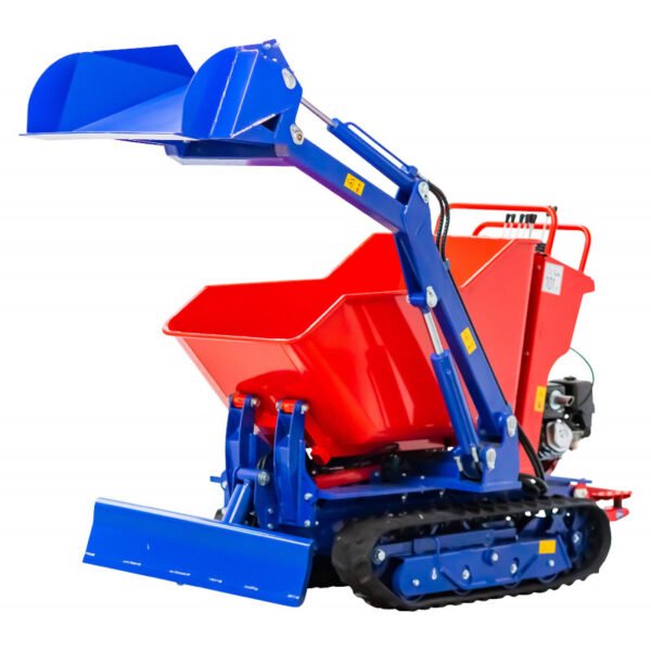 BROUETTE À CHENILLES ÉCARTABLES ET LAME DOZER HONDA 800 KG PELLE INCLINABLE – Image 18