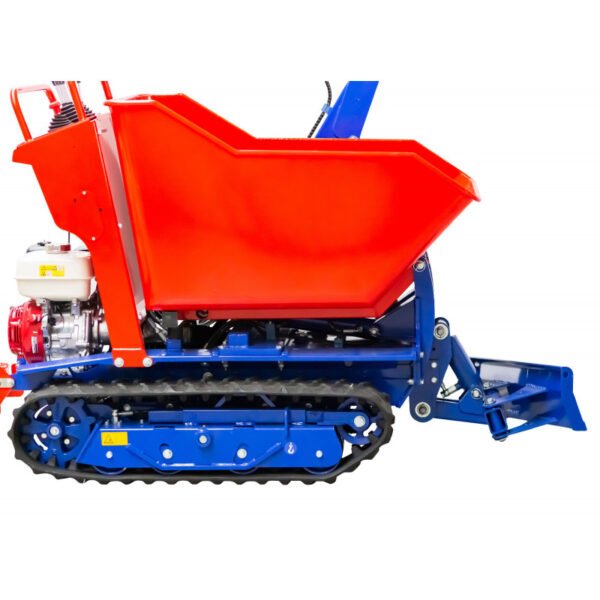 BROUETTE À CHENILLES ÉCARTABLES ET LAME DOZER HONDA 800 KG PELLE INCLINABLE – Image 3
