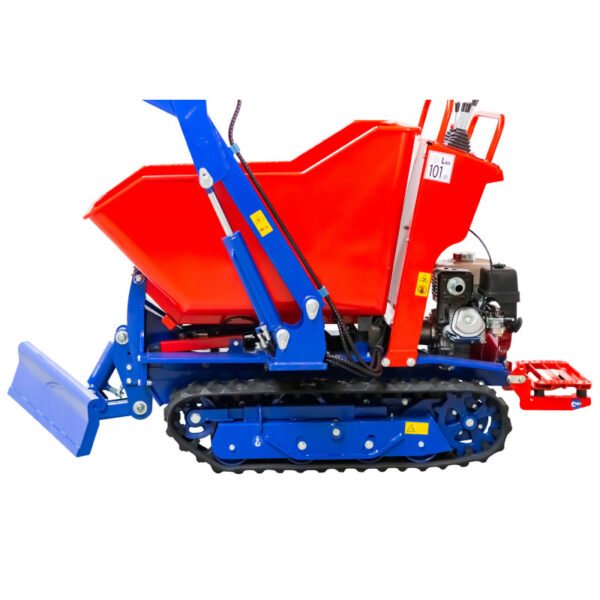 BROUETTE À CHENILLES ÉCARTABLES ET LAME DOZER HONDA 800 KG PELLE INCLINABLE – Image 5