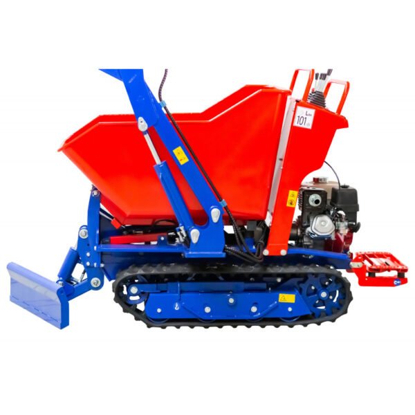 BROUETTE À CHENILLES ÉCARTABLES ET LAME DOZER HONDA 800 KG PELLE INCLINABLE – Image 6