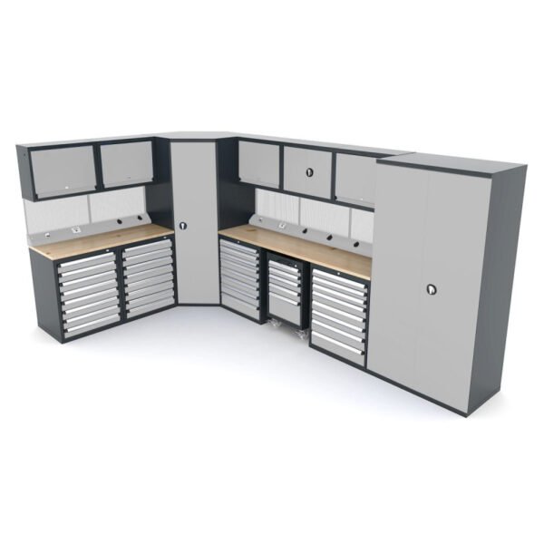MOBILIER D'ATELIER ANGLE