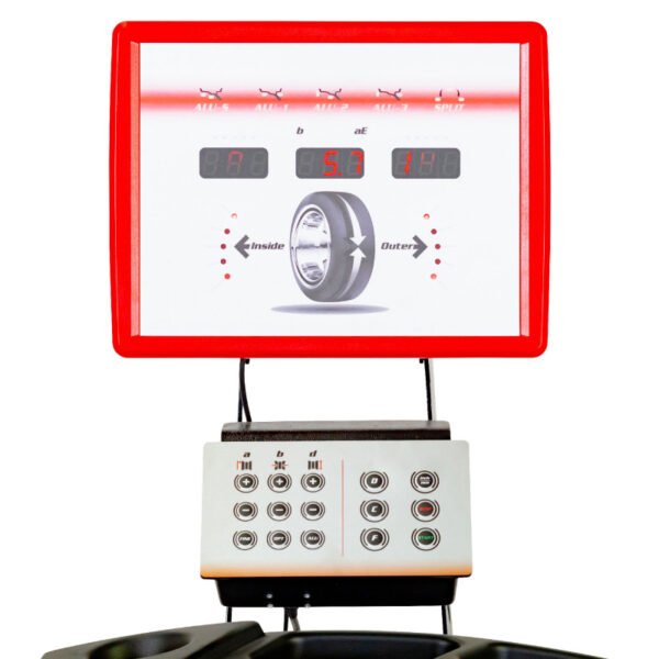 ÉQUILIBREUSE DE ROUE VOITURE AUTOMATIQUE 220V 24 POUCES – Image 7